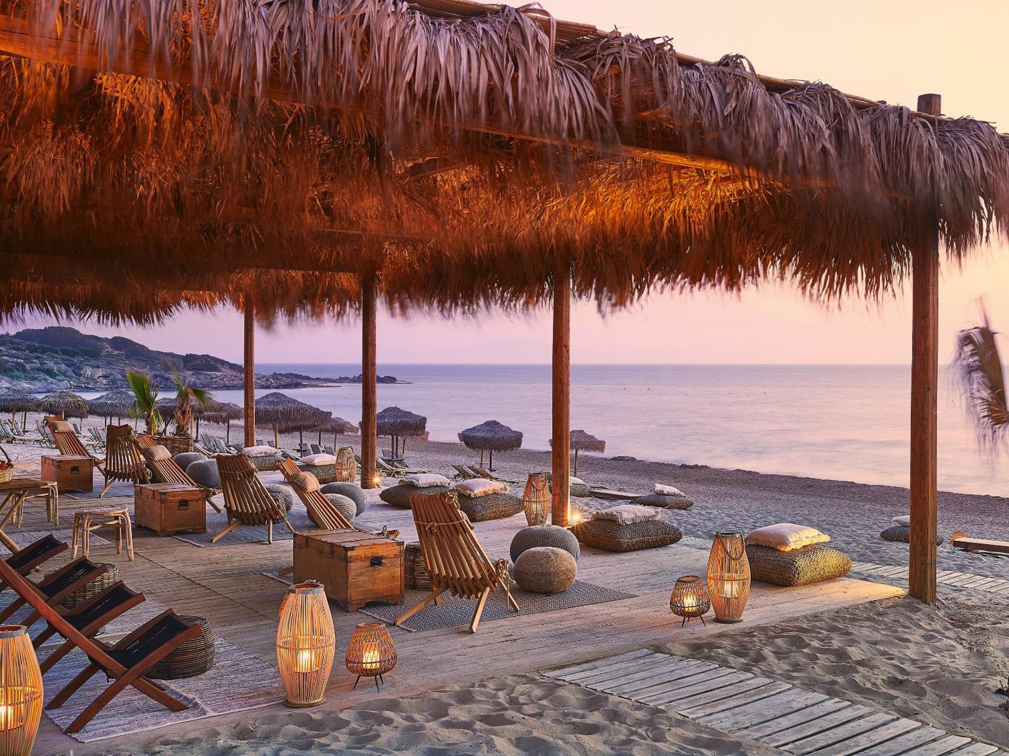 Grecotel Luxme Palms At Riviera Olympia & Aqua Park Лутра-Киллинис Экстерьер фото